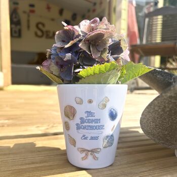 Sea Shells Personalised Plant Pot, 5 of 7