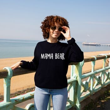 Mama Bear Jumper Sweatshirt, 5 of 8