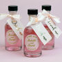 Personalised Pink Gin Wedding Favours In Blush And Gold, thumbnail 1 of 5