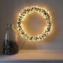 Light Up Wired Christmas Wreath, thumbnail 1 of 5