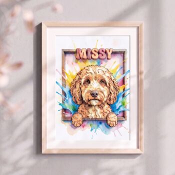 Vibrant Colourful Pet Portrait, 7 of 7