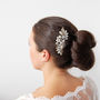 Vintage Style Wedding Hair Comb, thumbnail 4 of 6