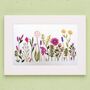Meadow Flowers Hand Embroidery Kit, thumbnail 1 of 7