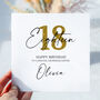 Personalised 18th Birthday Card, thumbnail 1 of 2