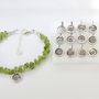 Gemstone Bracelet With Sterling Silver Zodiac Charm, thumbnail 6 of 12