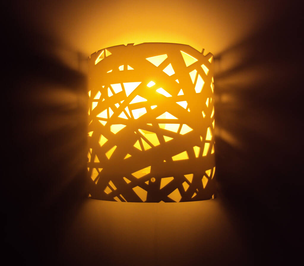 Criss Cross Wall Light By Kirsty Shaw