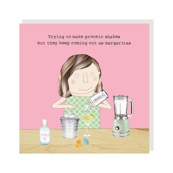 Funny Birthday Card For Her Margaritas, 2 of 2