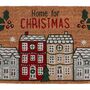 Home For Christmas Doormat, thumbnail 3 of 3