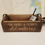 Personalised Engraved Wooden Crate, thumbnail 3 of 4