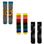 Set Of Three Children's Socks In A Gift Box Tigers, thumbnail 2 of 2