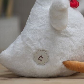 Jen The Plush Sitting Hen Soft Toy, 3 of 3