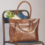 Personalised Haath Large Leather Handbag, thumbnail 2 of 9