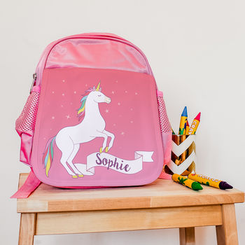 Children's Personalised Magical Unicorn Lunch Bag, 10 of 12