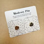 Modesty Knot Pin, Brooch, Pin Badge, Friendship Knot, thumbnail 2 of 6