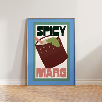 Spicy Marg Kitchen Wall Art Print, 3 of 9