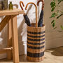 Traditional Wicker Umbrella Basket, thumbnail 1 of 5
