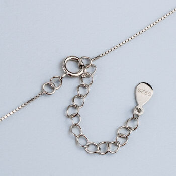 Sterling Silver Cat Pendant Necklace, 5 of 6