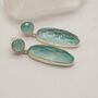 Amazonite Sterling Silver Drop Earrings, thumbnail 1 of 5