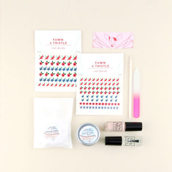 Folksy Florals Nail Art Letterbox Gift Kit, 2 of 6