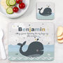 Personalised Children's Whale Placemat Set, thumbnail 3 of 4