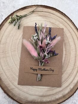 Mother’s Day Card And Dried Flowers Gift, 3 of 3