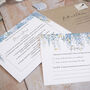 Whimsical Coast Concertina Wedding Invitations, thumbnail 4 of 6