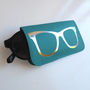 Foiled Leather Sunglasses Case, thumbnail 4 of 9