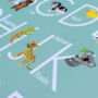 Personalised Children's Animal Alphabet Print, thumbnail 7 of 9
