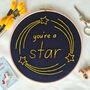 You're A Star Embroidery Kit, thumbnail 1 of 3