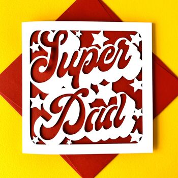 Super Dad Father's Day Card, 2 of 4