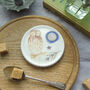 Tawny Owl Bone China Coaster, thumbnail 3 of 3