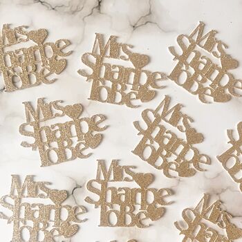 Personalised Mrs To Be Hen Party Table Decorations, 3 of 9
