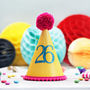 Colourful Any Age Party Hat, thumbnail 4 of 9
