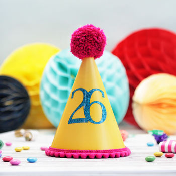 Colourful Any Age Party Hat, 4 of 9