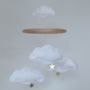 White Multi Cloud And Star Baby Mobile, thumbnail 1 of 6