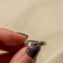 Affirmations Sterling Silver Ring I Am Strong, thumbnail 5 of 9