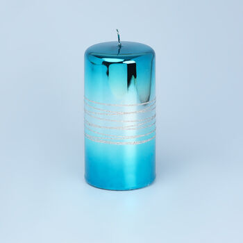 Sea Blue Candles By G Decor, 5 of 6