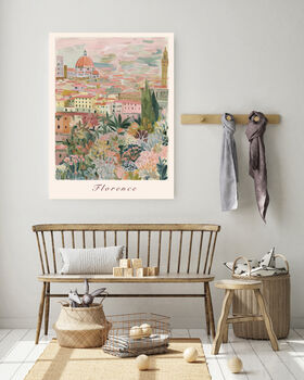 Florance City Travel Art Print, 3 of 5