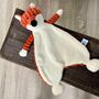 Personalised Cordy Roy Fox Baby Comforter Blanket, thumbnail 1 of 2