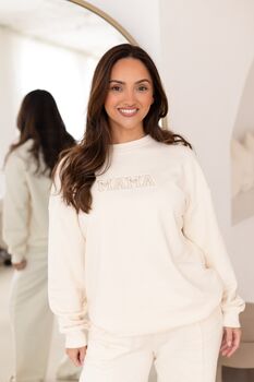 Child's Mini Embroidered Outline Sweatshirt Jumper, The Perfect Mother's Day Gift, 5 of 10