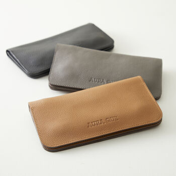 Fair Trade Handcrafted Leather Long Wallet, 11 of 11
