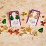 Festive Holly Earrings, Christmas Gift For Her, thumbnail 4 of 5