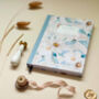 Le Jardin Stone And Aqua Case Bound Notebook, thumbnail 4 of 9