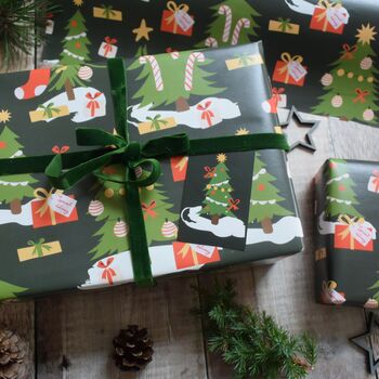 Retro Christmas Tree Wrapping Paper, 12 of 12