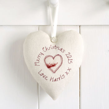 Personalised New Baby Girl Heart Gift, 11 of 12