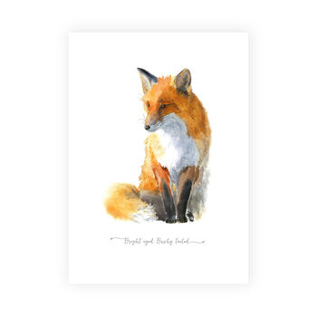 Fox Fine Art Print, 3 of 3