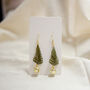 Christmas Tree And Bell Gold Plated Earrings, thumbnail 7 of 12