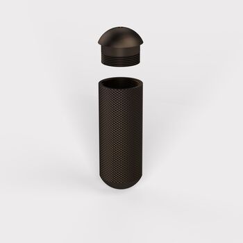 Solid Brass Knurled Bathroom Light Pulls, 3 of 12