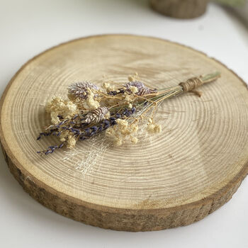 Personalised Lavender Wedding Favours Place Setting Flowers, 2 of 2