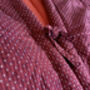Japanese Padded Cotton Kimono Jacket Maroon, thumbnail 5 of 10